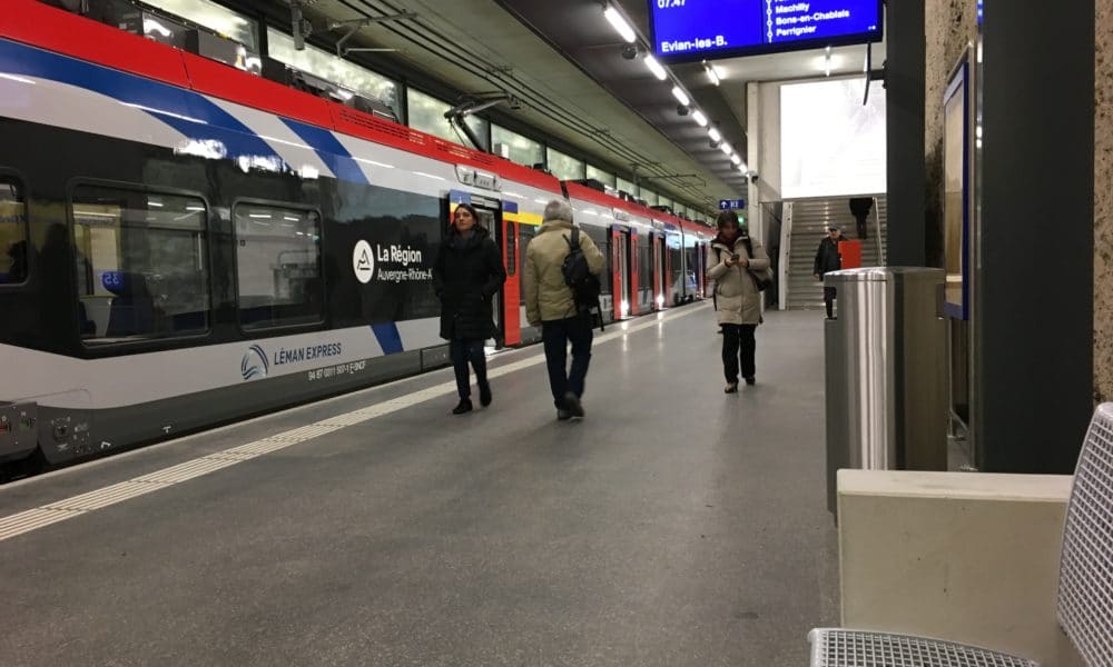 Coup d’envoi officiel du Léman Express à Genève