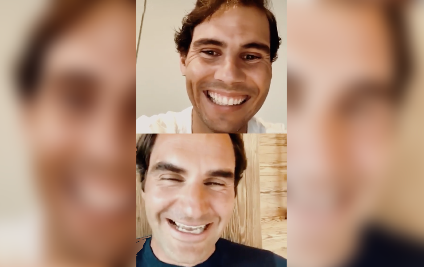 Tennis Roger Federer et Rafael Nadal en live sur Instagram !