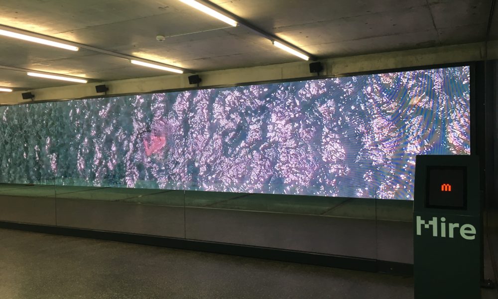 « Mire » pour en mettre plein la vue des voyageurs du Léman express « Mire » pour en mettre plein la vue des voyageurs du Léman express