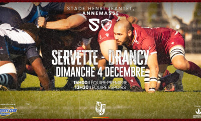 Servette rugby Genève vs Drancy