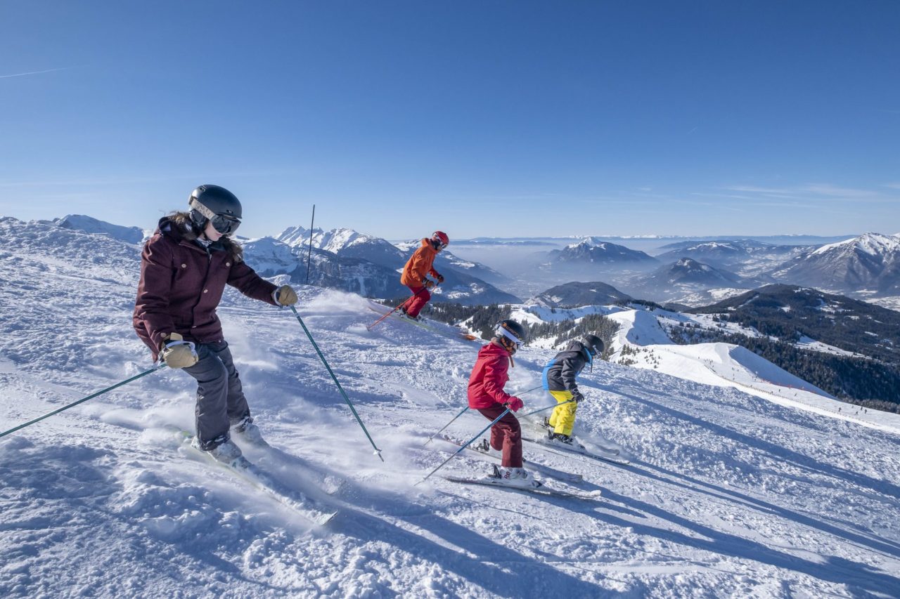 Les Carroz ski concours