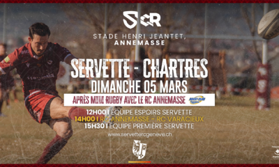 Servette Rugby Genève vs Chartres