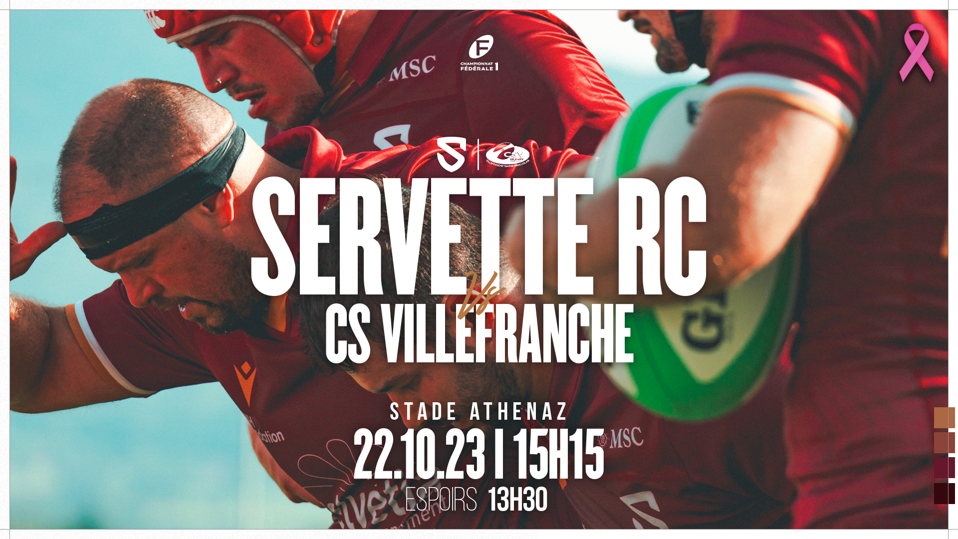 Servette Rugby Club vs CS Villefranche 22.10.23