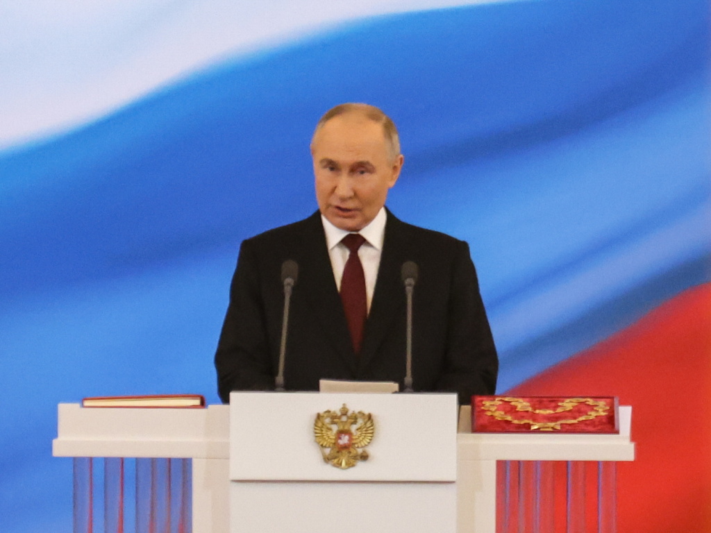 Poutine a prêté serment pour un cinquième mandat