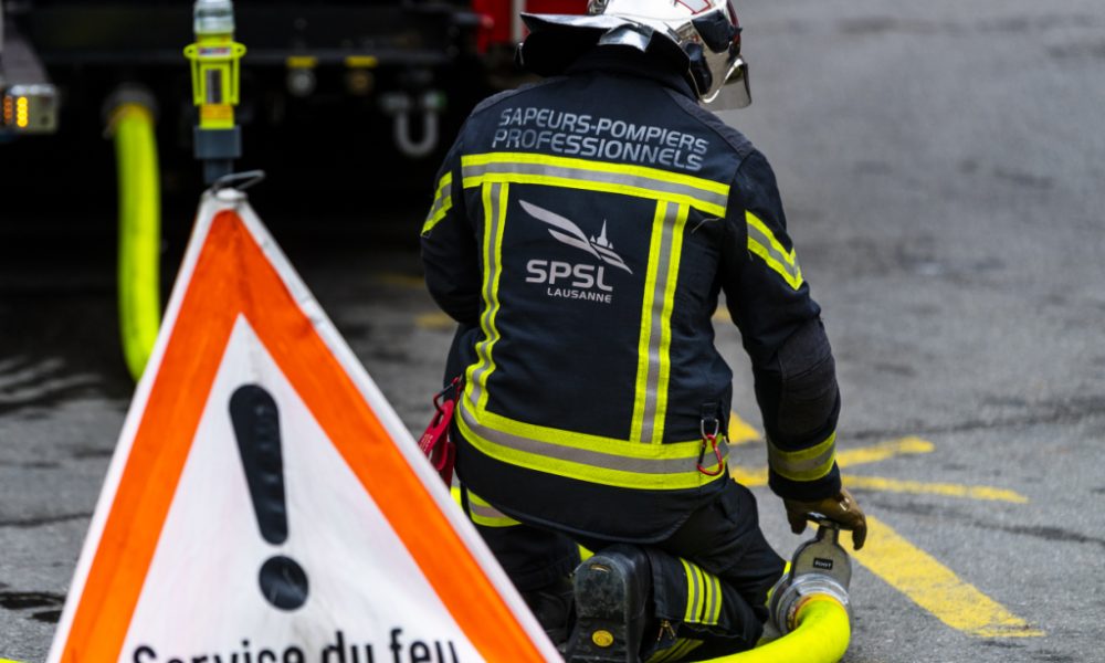 Incendie dans un collège lausannois, 500 élèves évacués