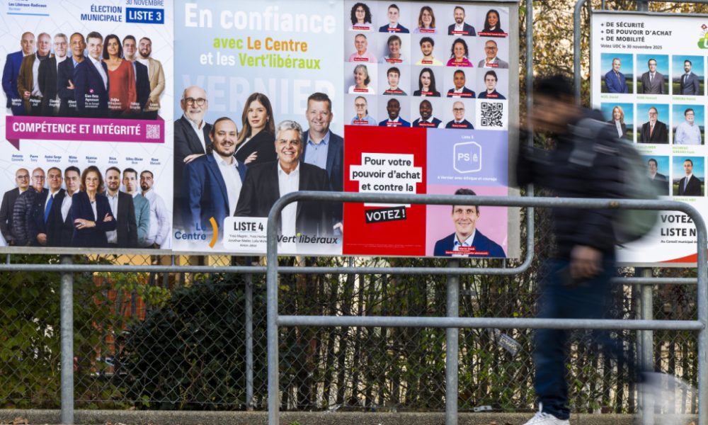 Les résultats de l'élection de Vernier sont connus