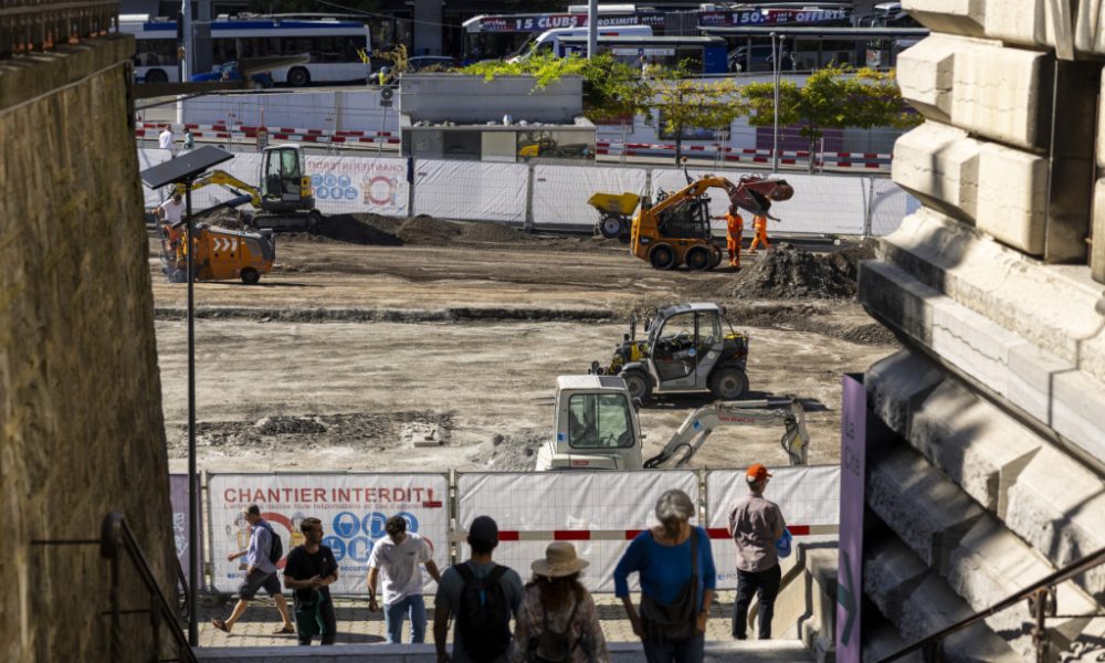 Chantiers: Lausanne va indemniser ses commerçants impactés