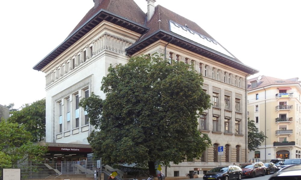 Le Collège Voltaire entre dans l'inventaire cantonal