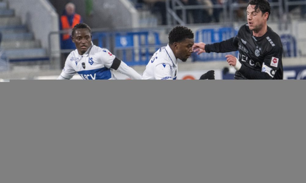 Super League: pas de troisième succès de suite pour Lausanne-Sport