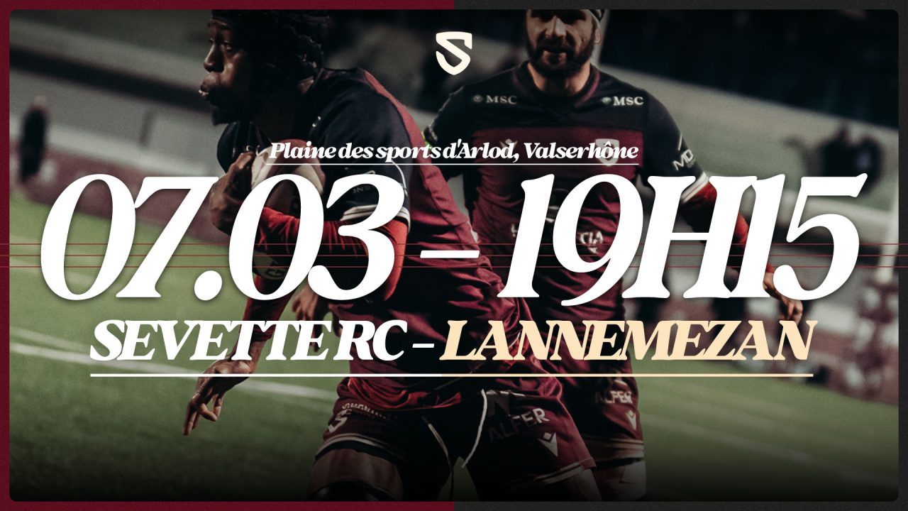 Vos 2 places pour Servette Rugby Club vs Lannemezan