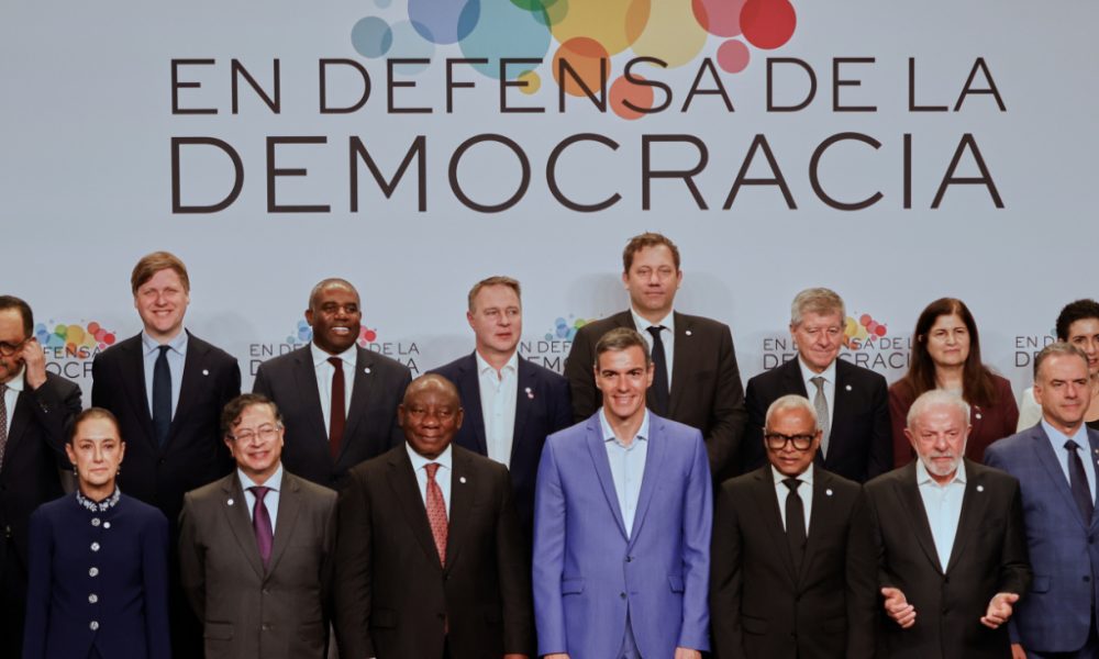 Barcelona: World leaders gathered in defense of democracy