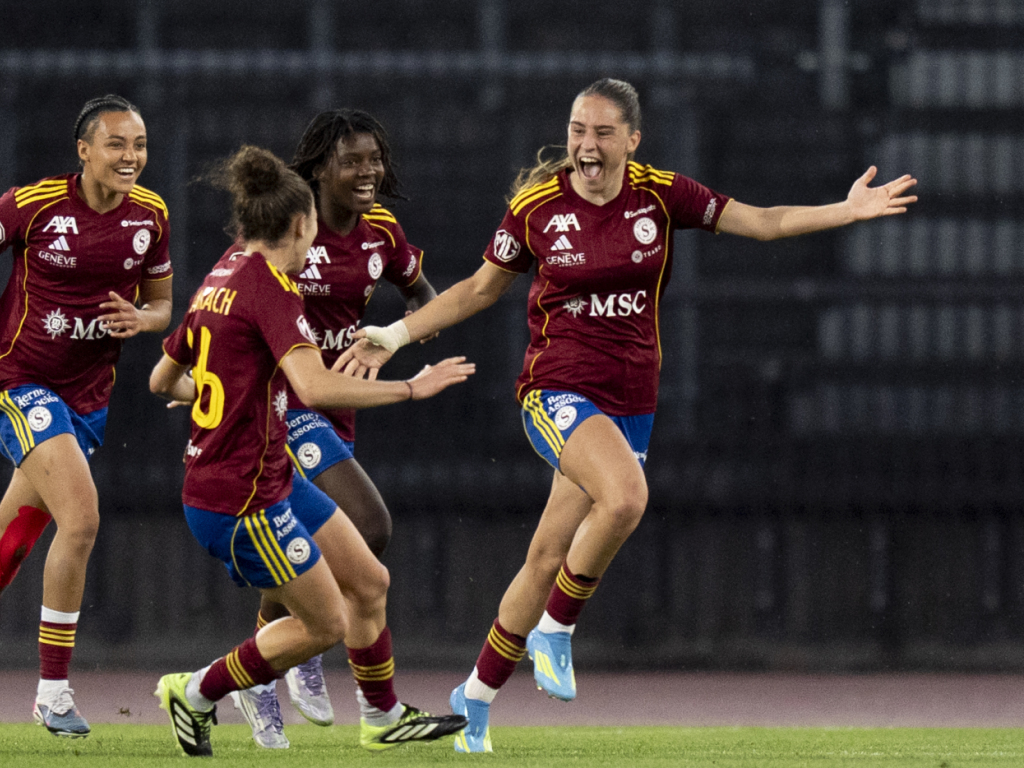 Servette Chênois proche de la finale, Beney brille à Manchester