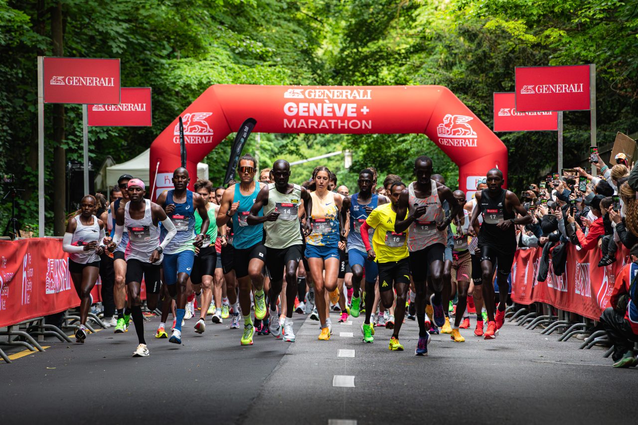 Marathon pluvieux, marathon heureux