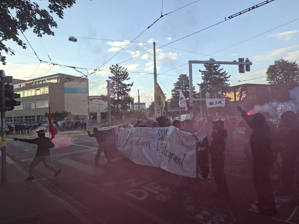 Bâle: une manif de squatteurs dégénère